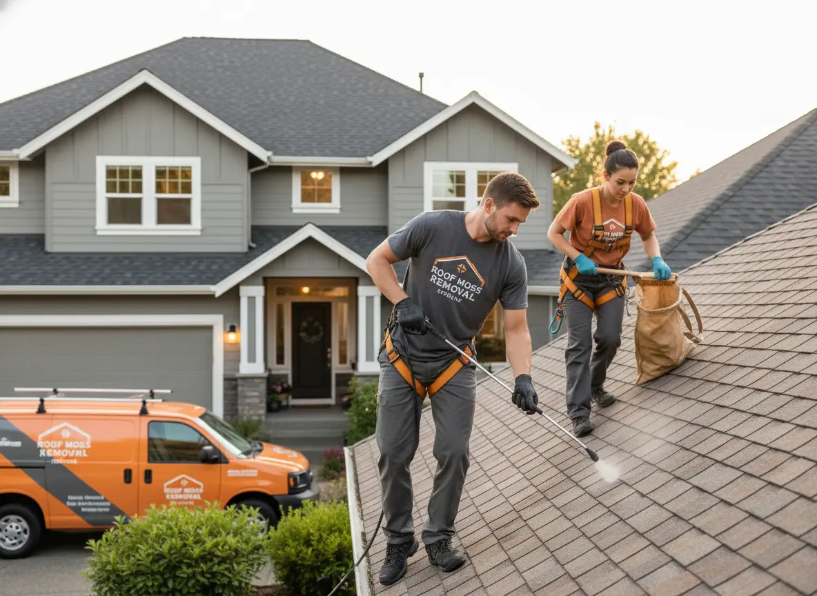 Professional Roof Moss Removal in Spokane, WA